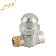 Factory Customization1/2" 3/4" 1" Female Thread Plating Nickel Check Valve Brass T Strainer