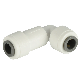  1/4 Tube Od RO Union Elbow Water Filter Fittings Check Valve