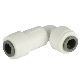 1/4 Tube Od RO Union Elbow Water Filter Fittings Check Valve