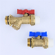  Ball Valve with Filter Factory Online Sale High Quality Brass China Thread Standard Water Normal Temperature Brass Color Manual