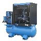 Extraordinary Performance High Pressure 20 Bar Skid Mounted 4 in 1 37kw 50HP Screw Compressor with Dryer Filtters and Air Tank Other Options Available