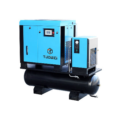 All in One 22kw 30HP 15 16 Bar VSD Premanent Magne Direct Drive Electric Industrial Rotary Screw Air Compressor for Laser Cutting