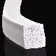  Custom Size Silicone Foam Strip Extruded Round/Square Flat Silicone Sponge Foam Rubber Seal Strip