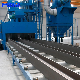  H Beam Metal and Steel Plate Roller Conveyor Shot Blasting Machine