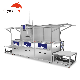 Semi-Automatic Industrial Ultrasonic Cleaner machine with Three Tanks Translation