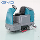  Walk Behind Wet Dry Floor Scrubbing Machine for Airport Security Driving Equipment