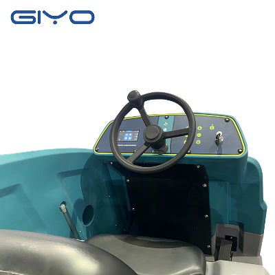 Commercial Intelligent Scrubbing Equipment Industrial Ride on Floor Cleaning Scrubber with Battery