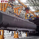  Heavy Structural Steelwork Large Castings Automatic Tunnelblast Shot Blasting and Painting Line