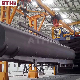 Heavy Structural Steelwork Large Castings Automatic Tunnelblast Shot Blasting and Painting Line