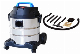  807-15L 1200W Stainless Steel Tank Vacuum Cleaner with Socket