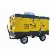 Factory Sales Portable Screw Diesel Driven Air Compressor for Water Well Drilling manufacturer