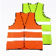 Orange Reflective Safety Vest Reflective Jacket Running Vest in Guangzhou