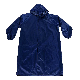 PE Promotion Raincoat with Reflective Strips Polyester PU Rainwear manufacturer