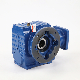  Helical Worm Gearbox Coupled with Servo Motor Flange Output Torque 1970nm