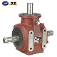  2: 1 Ratio Agriculture Spiral Bevel Gearbox with Handwheel Speed up Reduce