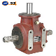 2: 1 Ratio Agriculture Spiral Bevel Gearbox with Handwheel Speed up Reduce