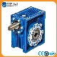 Power Transmission Aluminum Housing Worm Gearbox with Solid Input Shaft