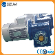 Aluminum Double Worm Gear Reducer with Motor