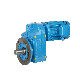 High Quality Parallel Shaft Helical Gear Reduction Gearbox with Solid Shaft Motor