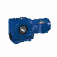 High Efficiency Small Right Angle S Series Saf47 High Speed Helical Worm Gear Speed Reducer Gearbox manufacturer