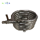  Titanium Helical Coil Marine Coaxial Water to Air Heat Exchanger for Cooling System