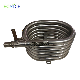 Titanium Helical Coil Marine Coaxial Water to Air Heat Exchanger for Cooling System