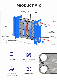  Supplier of Condenser Liquid Cooler/ Beverage /Food Milk Plate Heat Exchanger