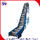  SS316 Incline Net Mesh Belt Conveyor Cooling with Flights