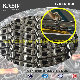  Forging Detachable Chain X348 Pitch: 76.60mm with HRC42-48 for Monorail Conveyor System