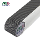  Factory High Quality Black PVC/PU/Pvk Light Duty/Weight Industrial Conveyor/Transmission Belting/Conveyor Belt with Diamond Pattern