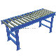 Gravity Roller Conveyor with Adjustable Feet Carbon Steel Stainless Steel Heavy Duty Gravity Roller Conveyor