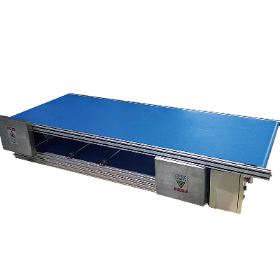 PVC PU Food Grade Stainless Steel Mobile Portable Flat Conveyor Machine