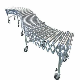  Non-Power Gravity Stationary Radius Roller Table Conveyor System Flexible Conveyor