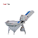  Pork Meal Liquid Heat Sealing Equipment Stainless Steel 304 2L Bowl Inclined Conveyor for Food Processing Plant Machines