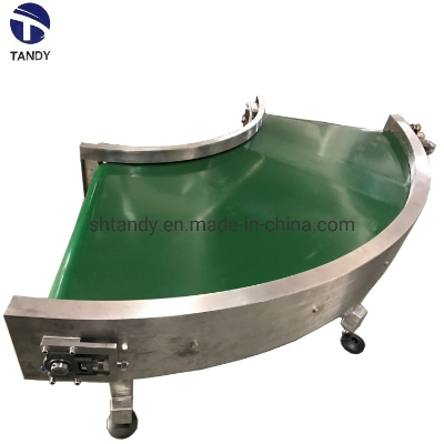 Industrial PU Belt Conveyor for Bulk Cargos/Cartons/Bags Transportion