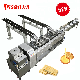  New Product Factory Price Two Lane Single Flavor Sandwich Biscuit Bakery Machine with Sorting Stacking Conveyor