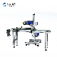 Jpt Automatic Feeding Laser Marker 20W 30W 50W Fiber Laser Flying Marking Machine with Conveyor Belt for Pen Marking Fiber Laser Marking Machine Price manufacturer