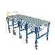 Gravity Steel Roller Flexible Portable Telescopic Conveyor for Material Handling manufacturer