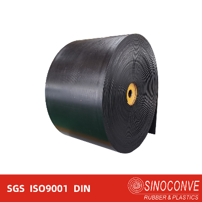 Quality Assured Anti-Skid Oil Resistant Nylon/Polyester Rubber Belting Conveyor Belt
