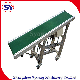 Inclined Adjustable Height Loading and Unloading Belt Conveyor with Movable Wheels