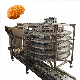 Stainless Steel Spiral Tower Cooling Tower Equipment Bread Pastry Food Cooling Multi-Layer Mesh Belt Screw Conveyor