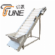  Food Processing Prodution Line PVC Belt Inclined Conveyor