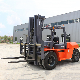  10 Ton Heavy Duty Diesel Forklift Truck Capacity 10000kg Automatic Transmission
