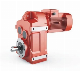 F Series Helical Gearbox B5 Flange Mounted 1.5 Kw Motor Solid Shaft Industrial Transmission Shaft