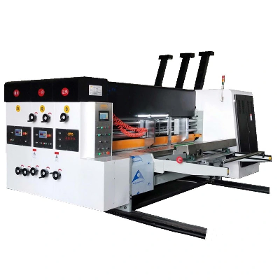 Automatic Corrugated Cardboard Carton Box Printing Slotting Die Cutting Machine