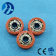 Plastic Pulley Wheellonglife Ball Bearing for Sliding Door Size 6*21.8*7.2*20.6mm Plastic Pulley Wheel