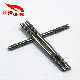 M3 Nickel-Plated Carbon Steel Threaded Rod Shaft/Axis