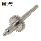 Manufacturer Customized High Precision Mechanical Hard Spline Gear Shaft