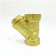 High Quality Bsp NPT Thread Y Pipe Type Water Brass Strainer Filter
