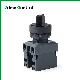  La118p Series Self Locking and Self Recovery Available Rotary Selector Push Button Switch 2no 2nc No+Nc